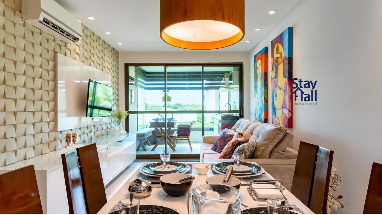 Apt Luxo-Varand Gourmet-Pisc E Academia-Sh057 Tamandare Luaran gambar